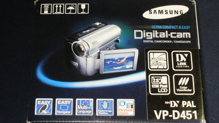Samsung camcorder