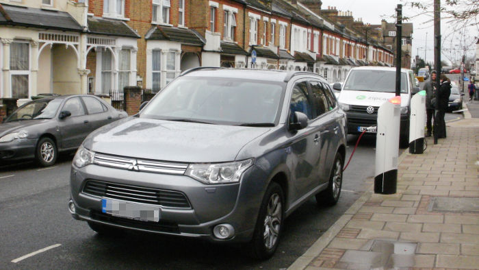 New vehicle charge
                            point in use