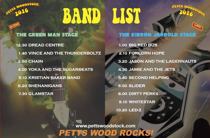 Petts Woodstock 2016
