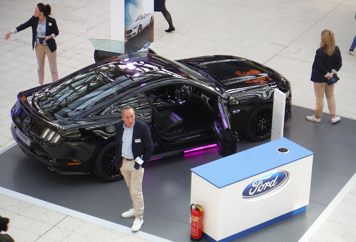 The new Ford
                  Mustang - at least I think it is