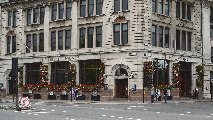 The Liberty Bounds pub