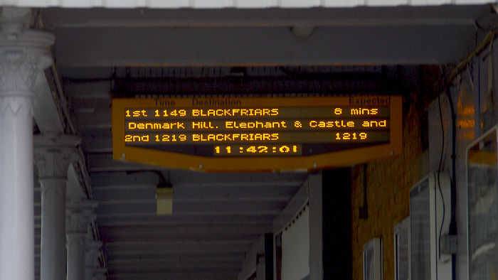 Destination:
                          Blackfriars !