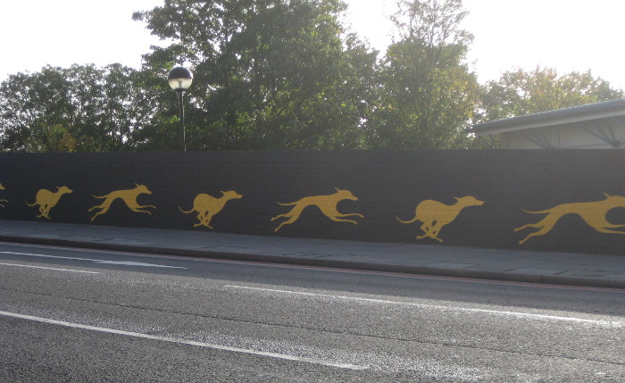 greyhounds on Catford
                        Bridge