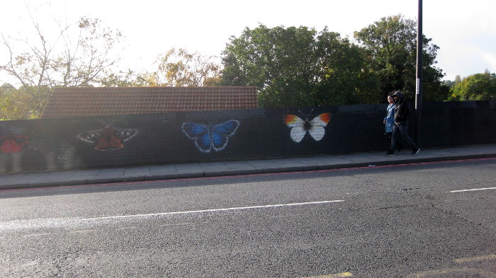 Butterflies on Catford Bridge
