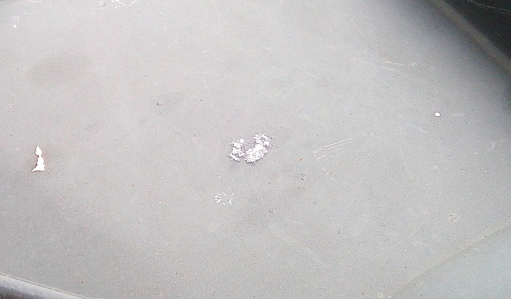 snowflake on the
                        wheelie bin