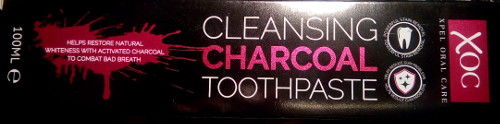 charcoal toothpaste
                        !!
