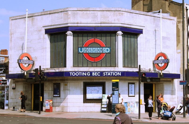 Tooting Bec tube
                            station