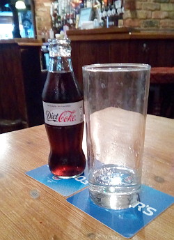 a spare vodka and coke