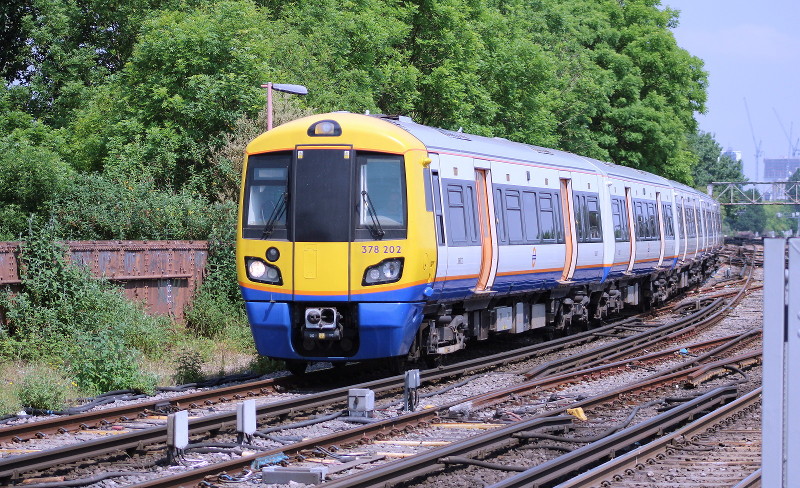 class 378 London
                        Overground Train