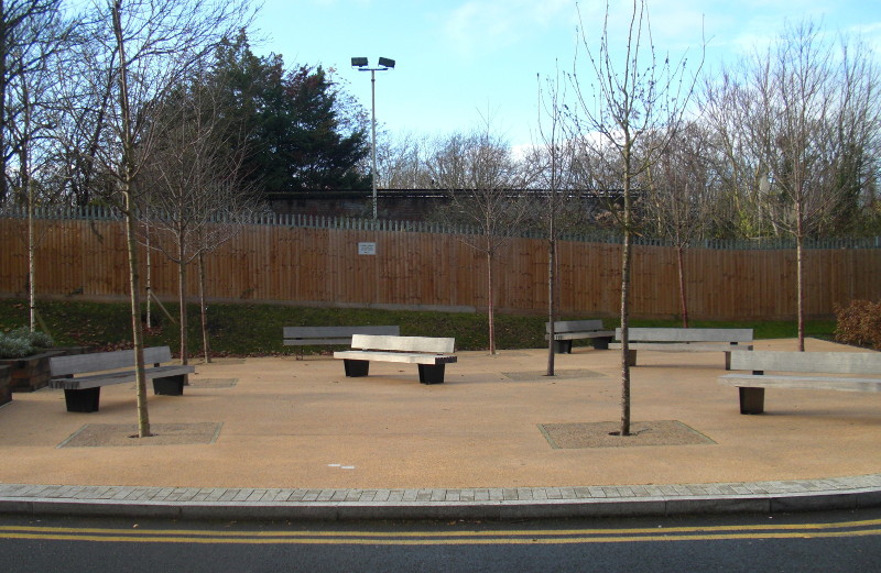 seating area in
                              the new estate