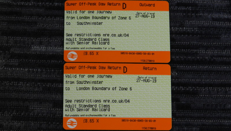 Tickets to
                        Southminster