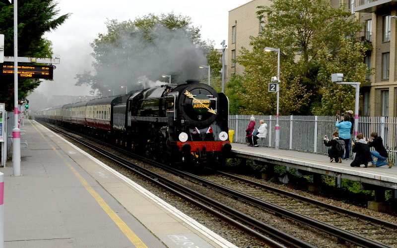 steam through Catford