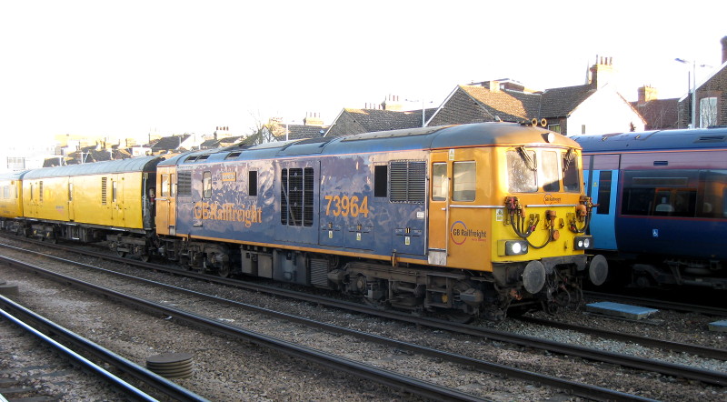 class 73 electro diesel
                      at Tonbridge