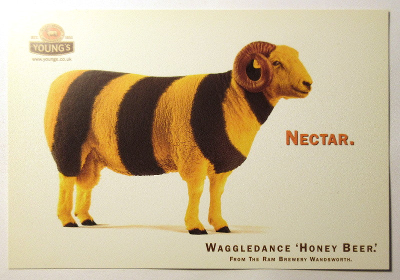 Postcard featuring
                        Waggledance