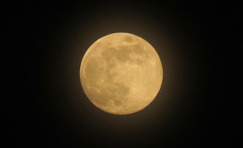 full moon last night