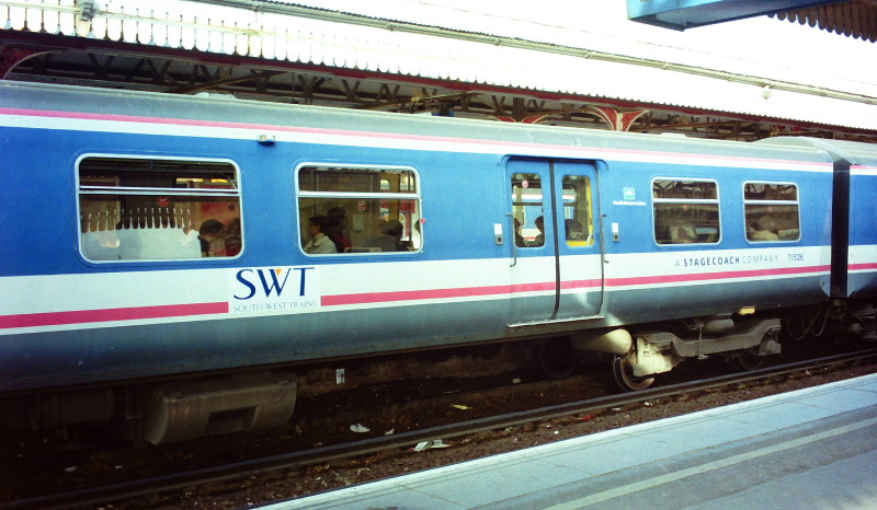 early South West Trains
                      livery