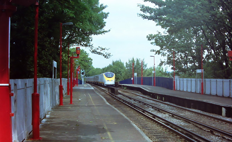 Eurostar and wobbly
                      platforms at Catford