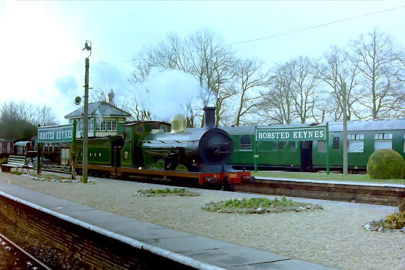 A picturesque scene of Horsted Keynes