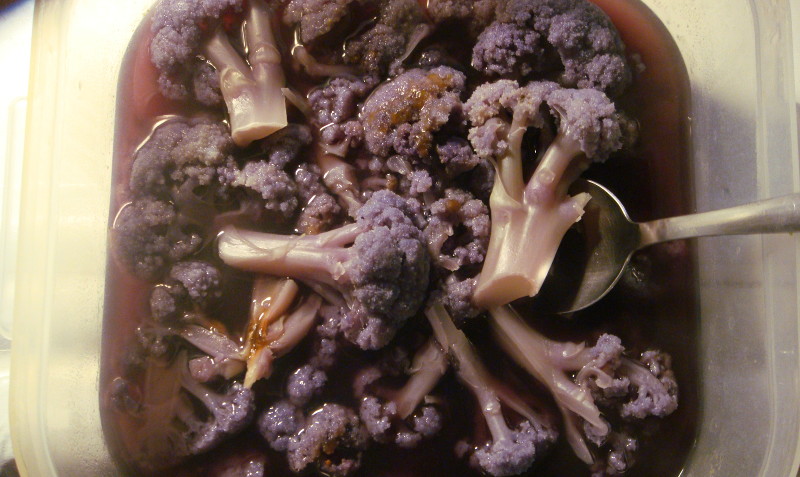 purple
                              cauliflower