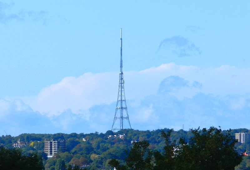 Crystal Palace
                              TV transmitter mast