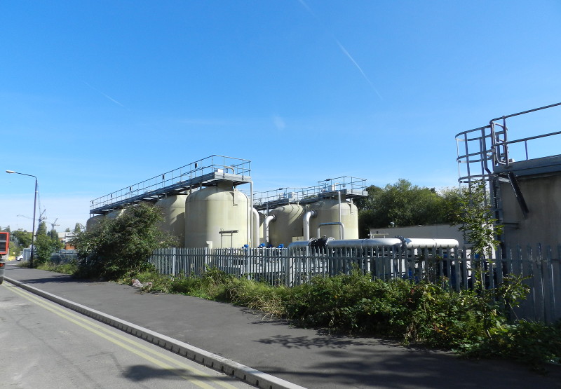 water treatment
                              works