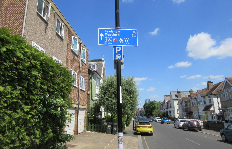 Waterlink Way
                                sign post