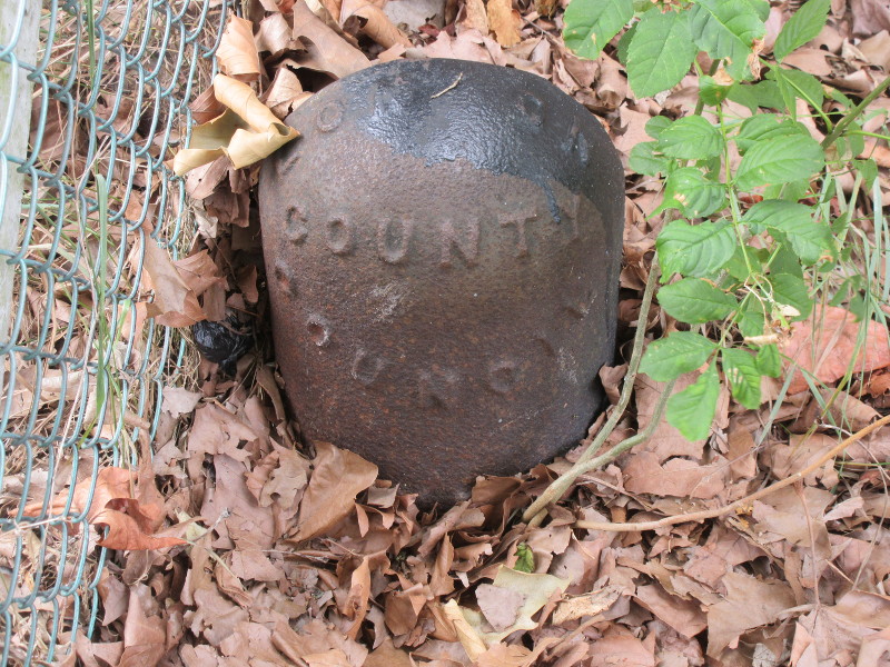 London
                                  County Council boundary marker