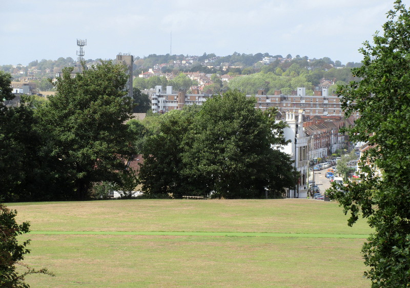 view from
                              Mountsfield Park