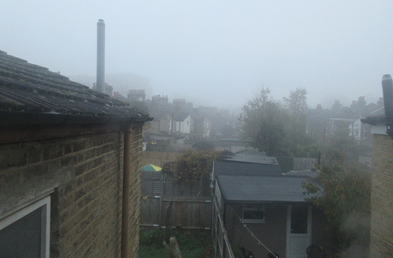 foggy again