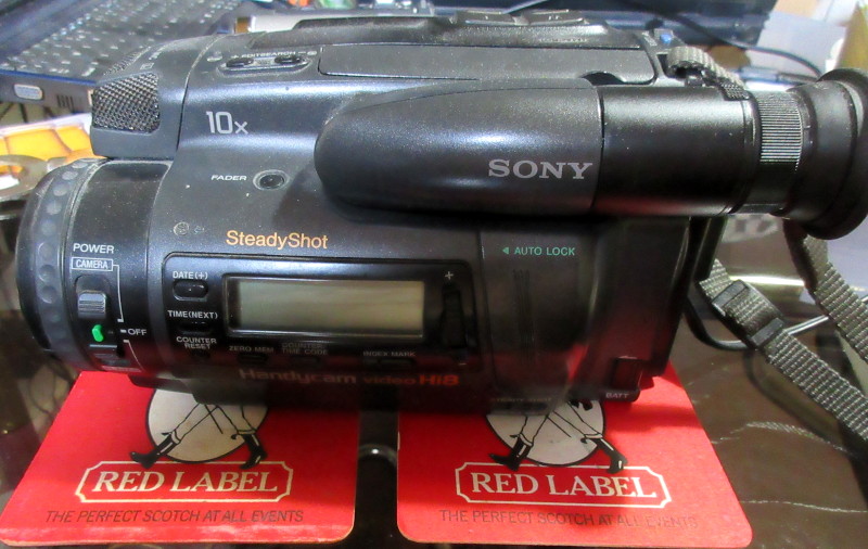 Sony Hi8
                              camcorder