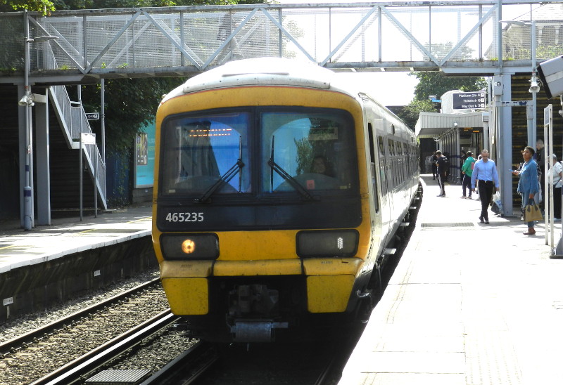 Train
                                      from Catford Bridge