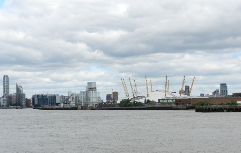 View
                                      downstream to Millenium Dome