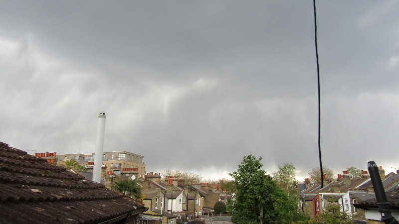 leaking
                                      clouds approaching