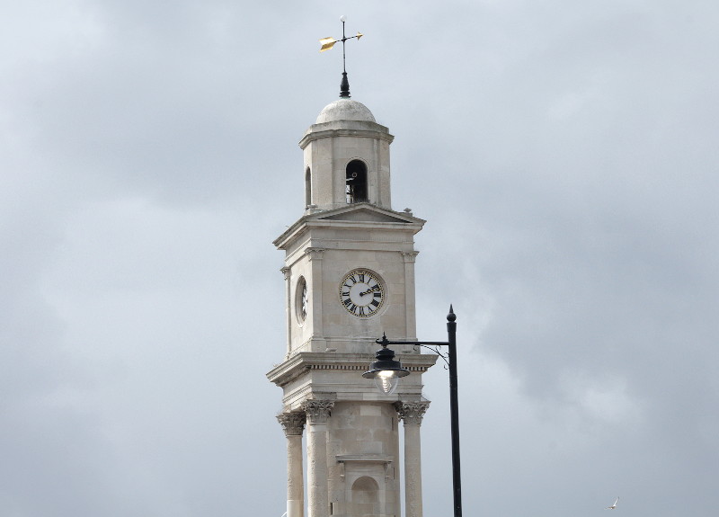 top
                                          of the clocktower