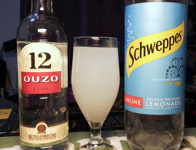 Ouzo and
                                      lemonade