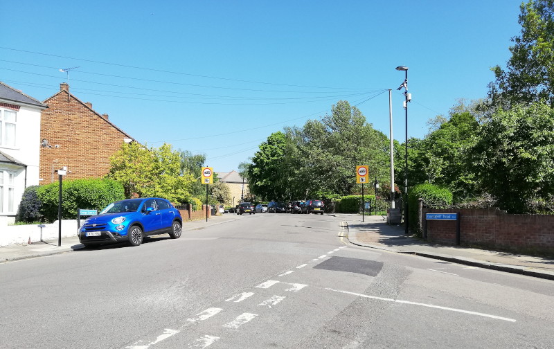 road
                                      block removed from George Lane