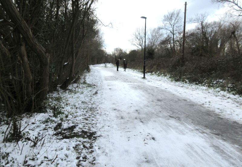 icy path