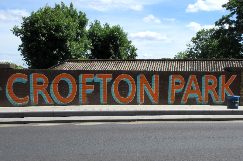 Crofton
                                      Park bridge over the railway
