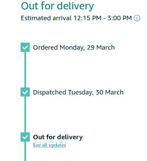 delivery times