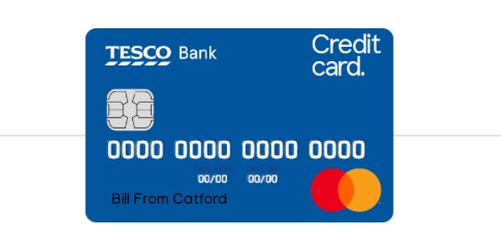 Tesco
                                    credit card