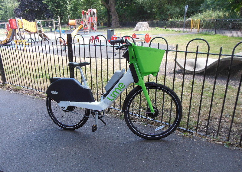 abandoned hire
                              bike