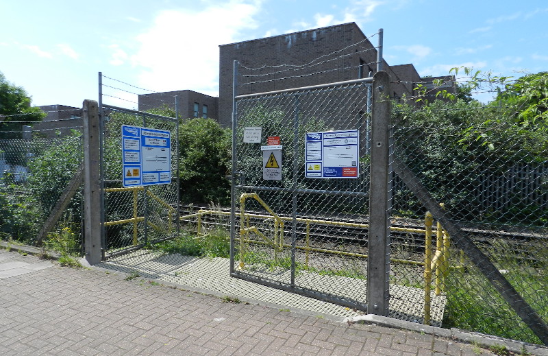 gates onto
                              railway lines left open