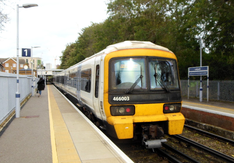 class 466 train
                              at Ladywell