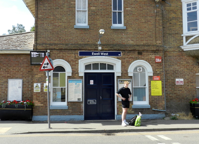 Ewell West
                              station