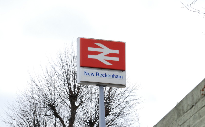 New
                                      Beckenham station