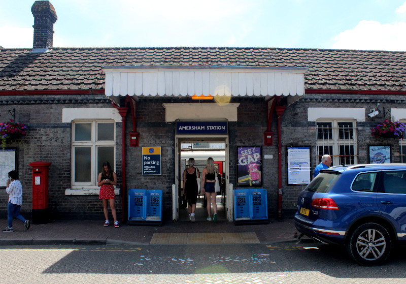 Amersham
                              station