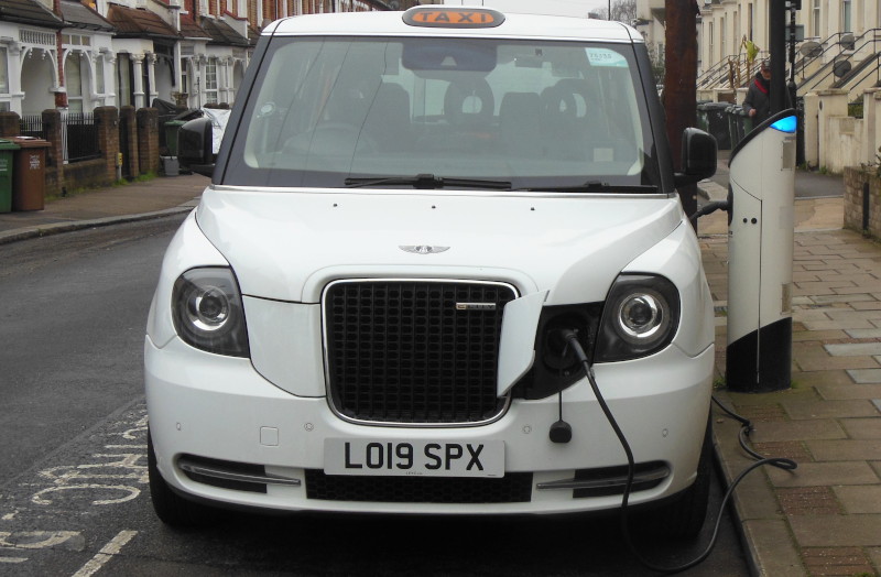 white black cab