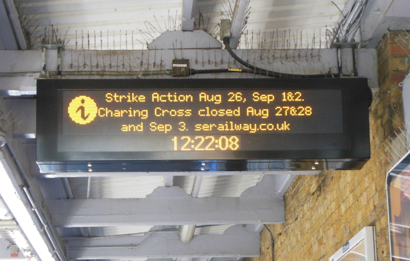 Train strike
                                  !