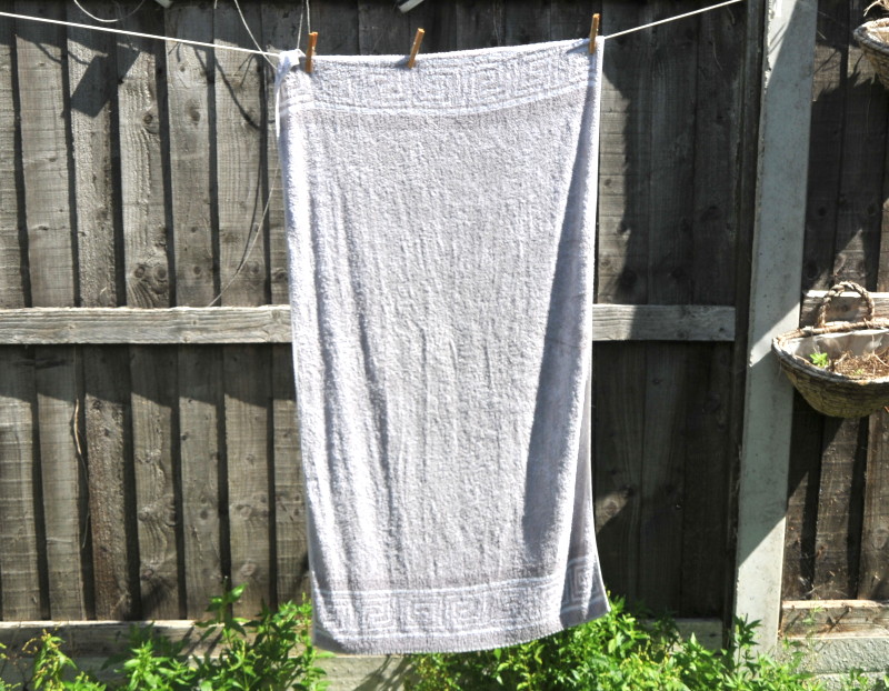 towel drying
                                  1