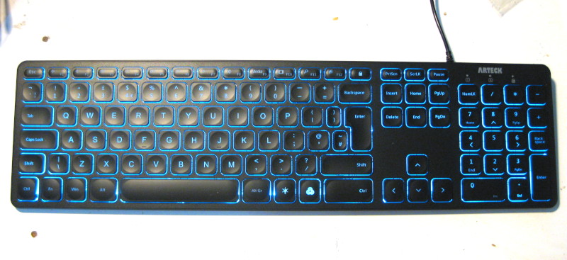 new backlit
                              keyboard